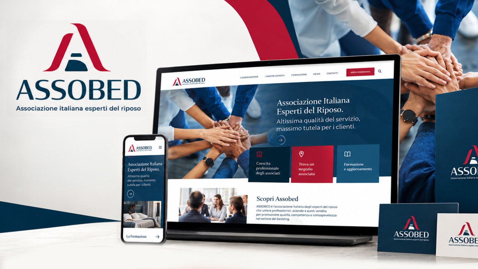 work Assobed, identità visiva e sito web