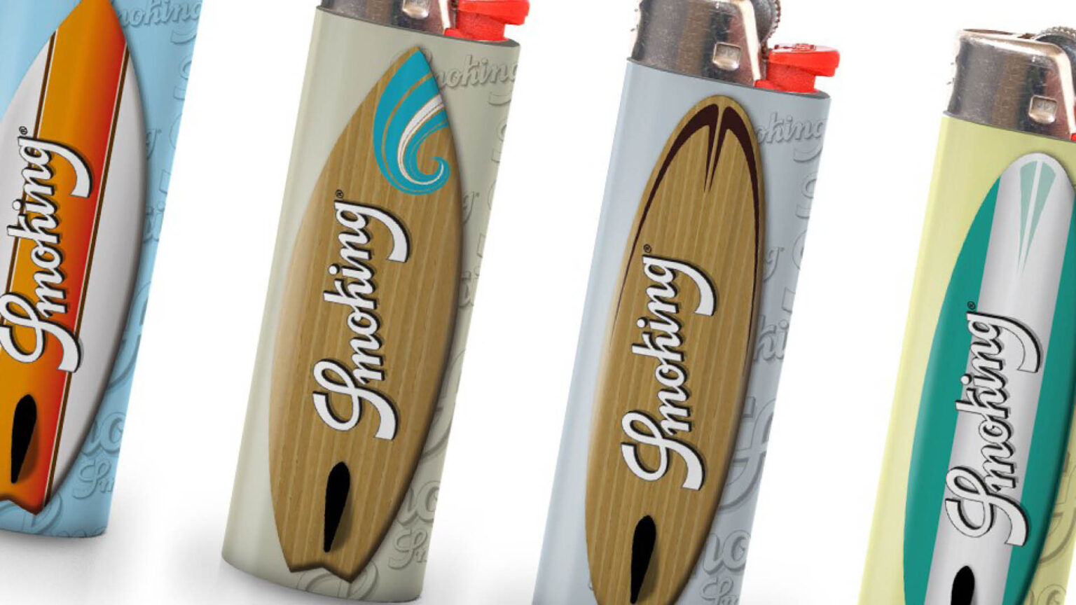 work BIC, grafiche e illustrazioni per accendini