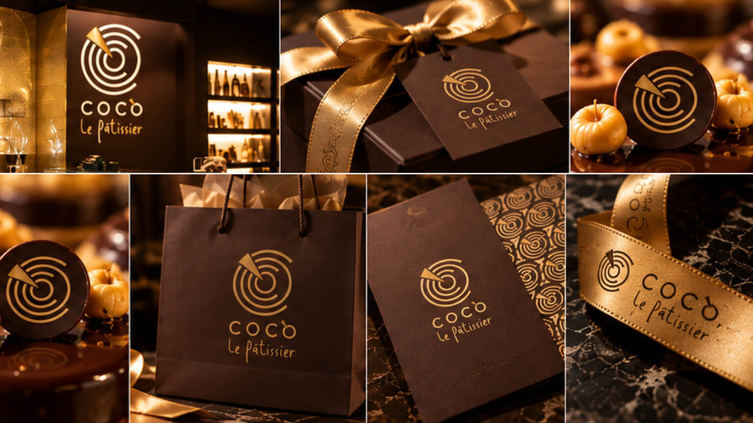 work Cocò Le pâtissier, identità visiva e packaging