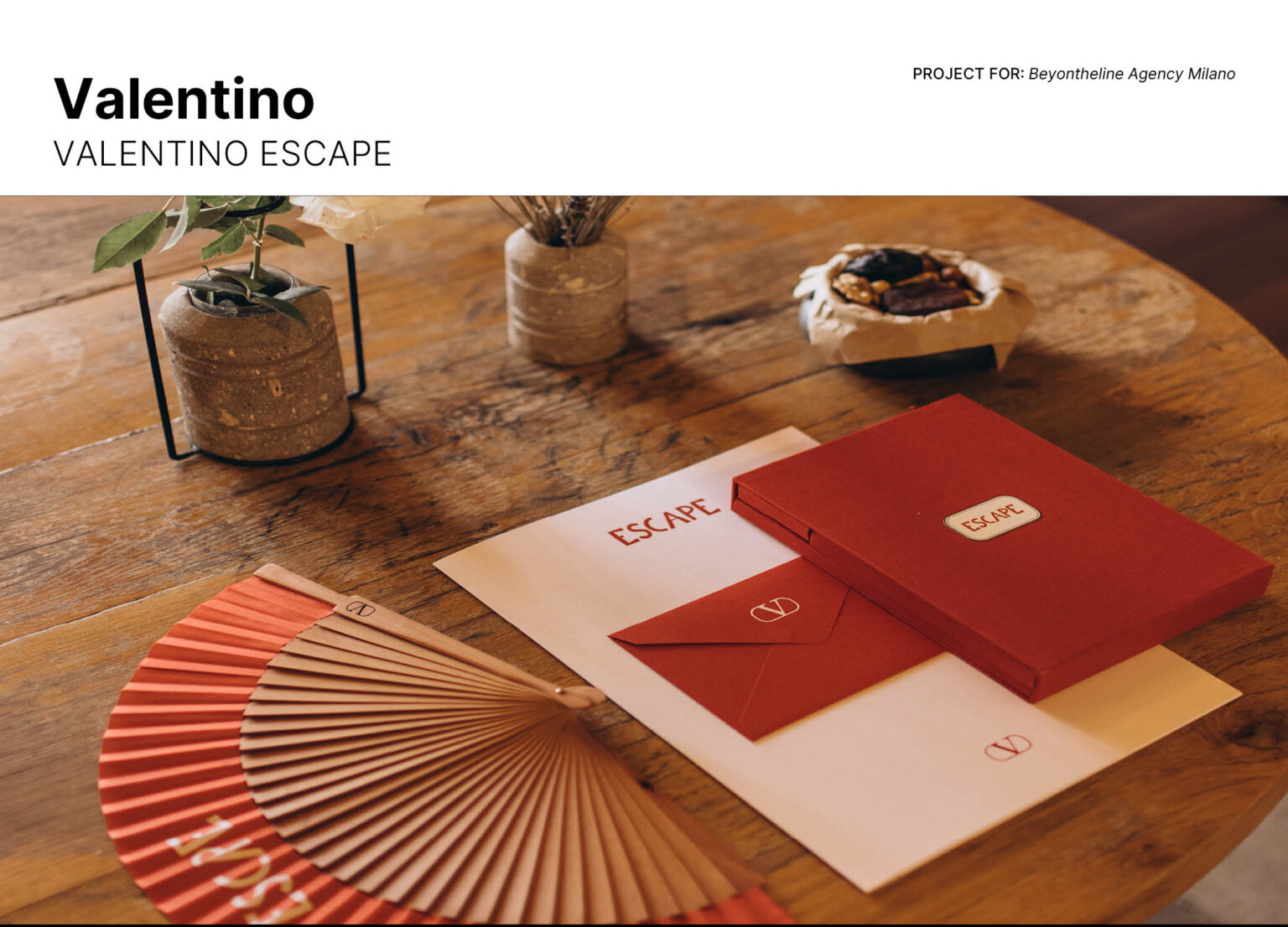 work Progetto grafico per Beyondtheline Agency Milano