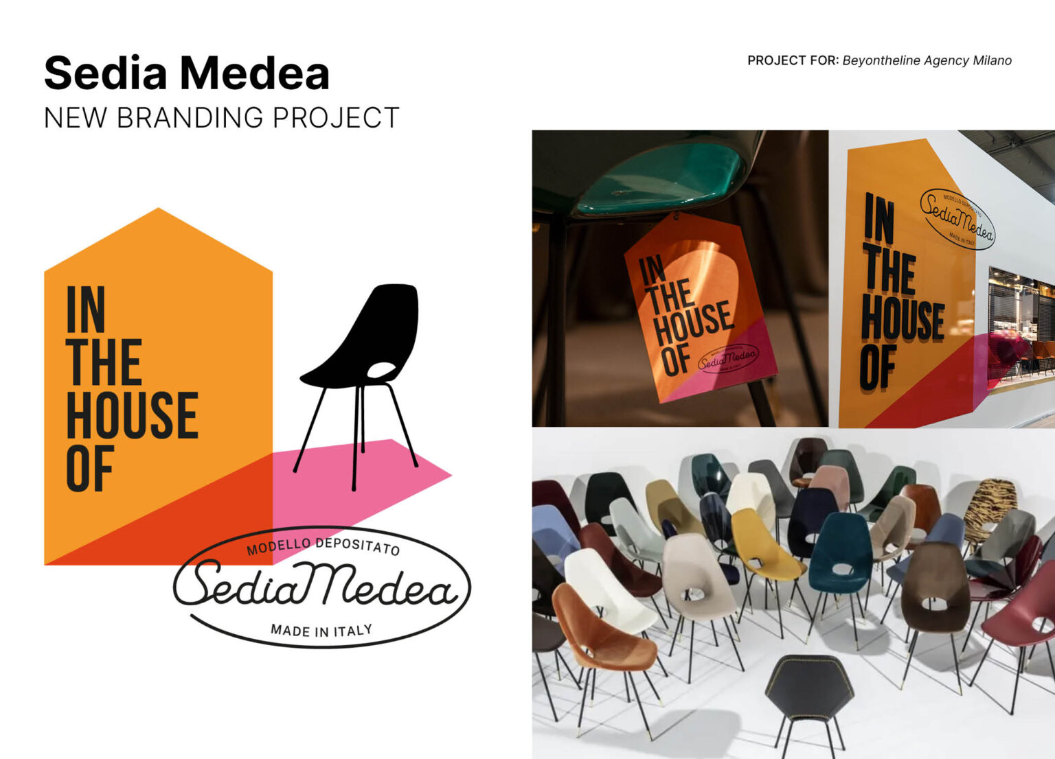 work Progetto grafico per Beyondtheline Agency Milano