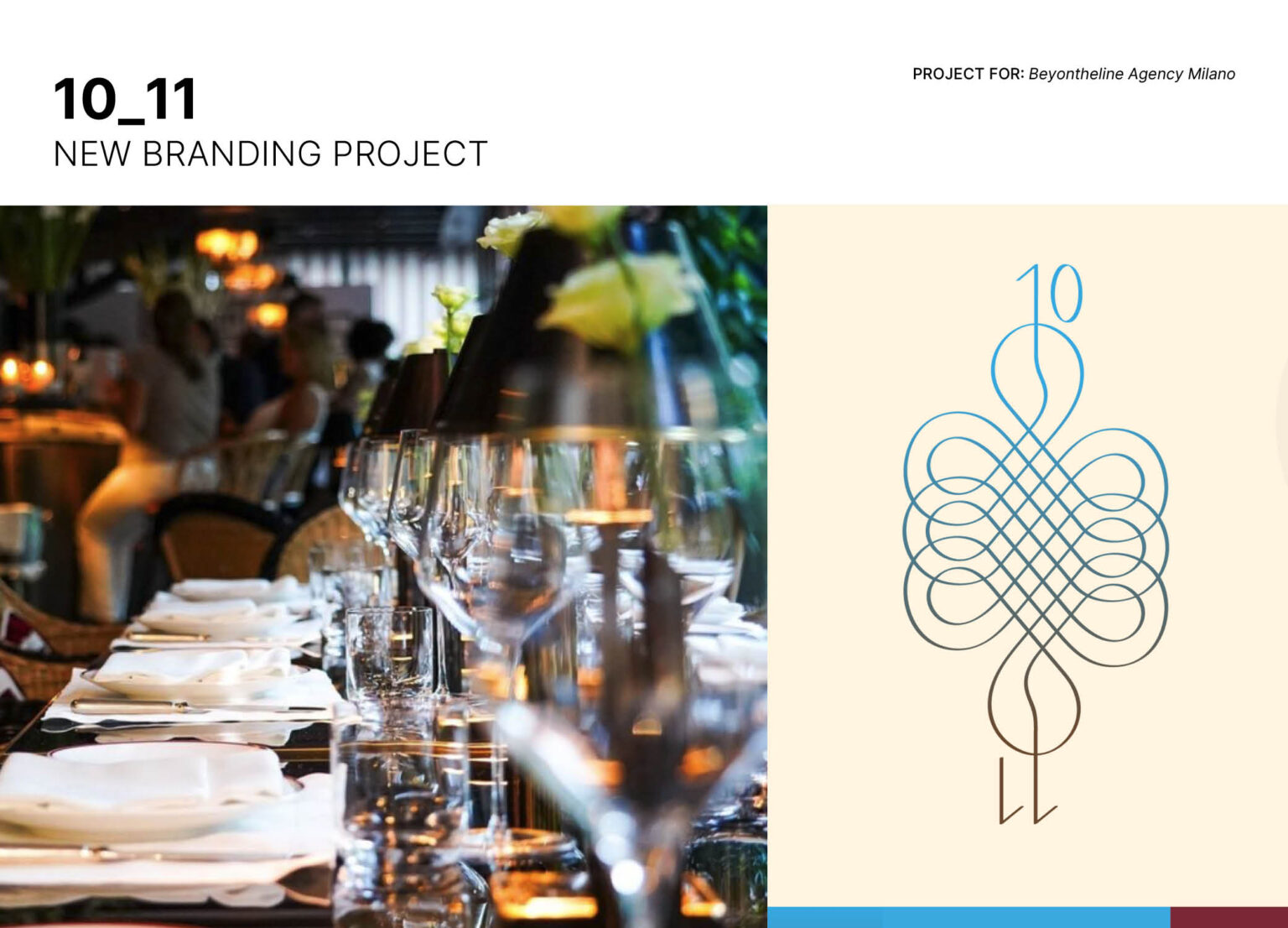 work Progetto grafico per Beyondtheline Agency Milano