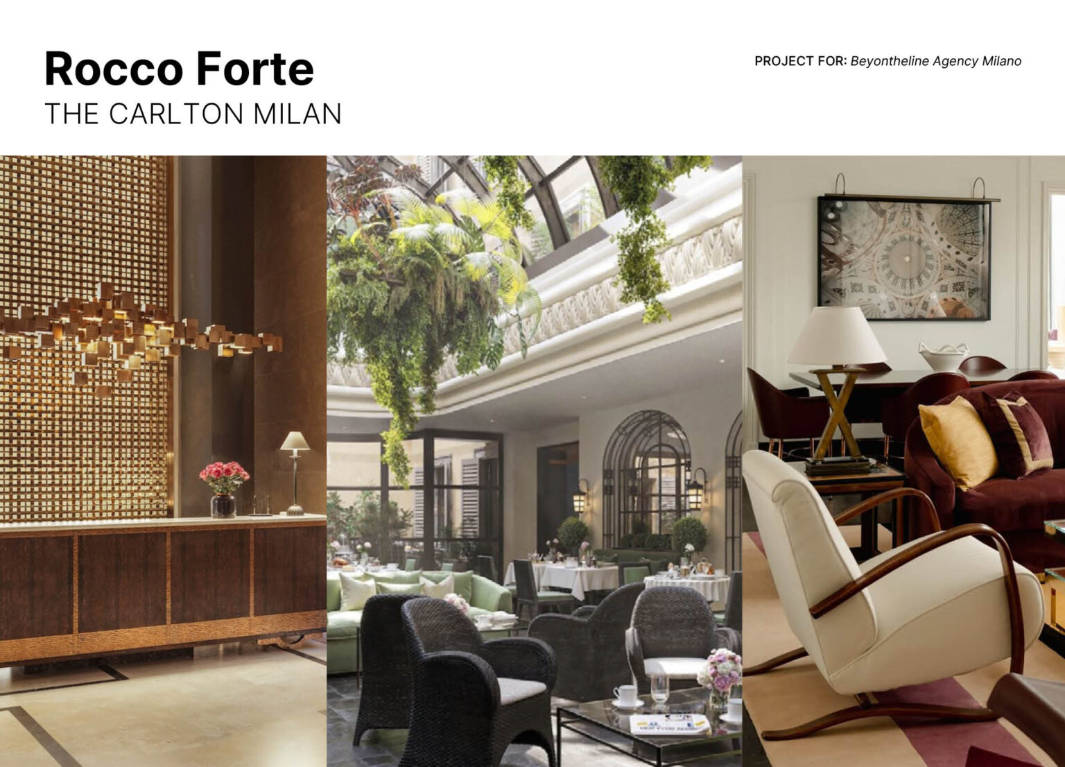 work Progetto grafico per Beyondtheline Agency Milano