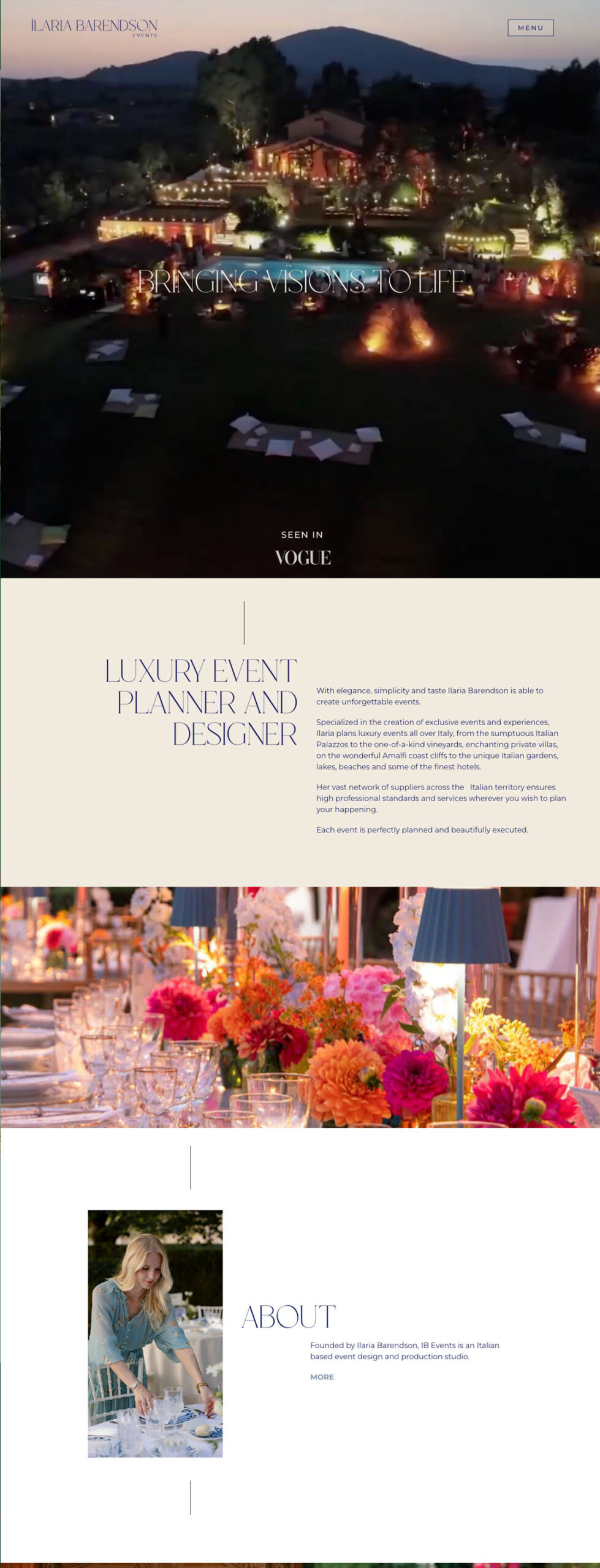 Sito web ib-events.com