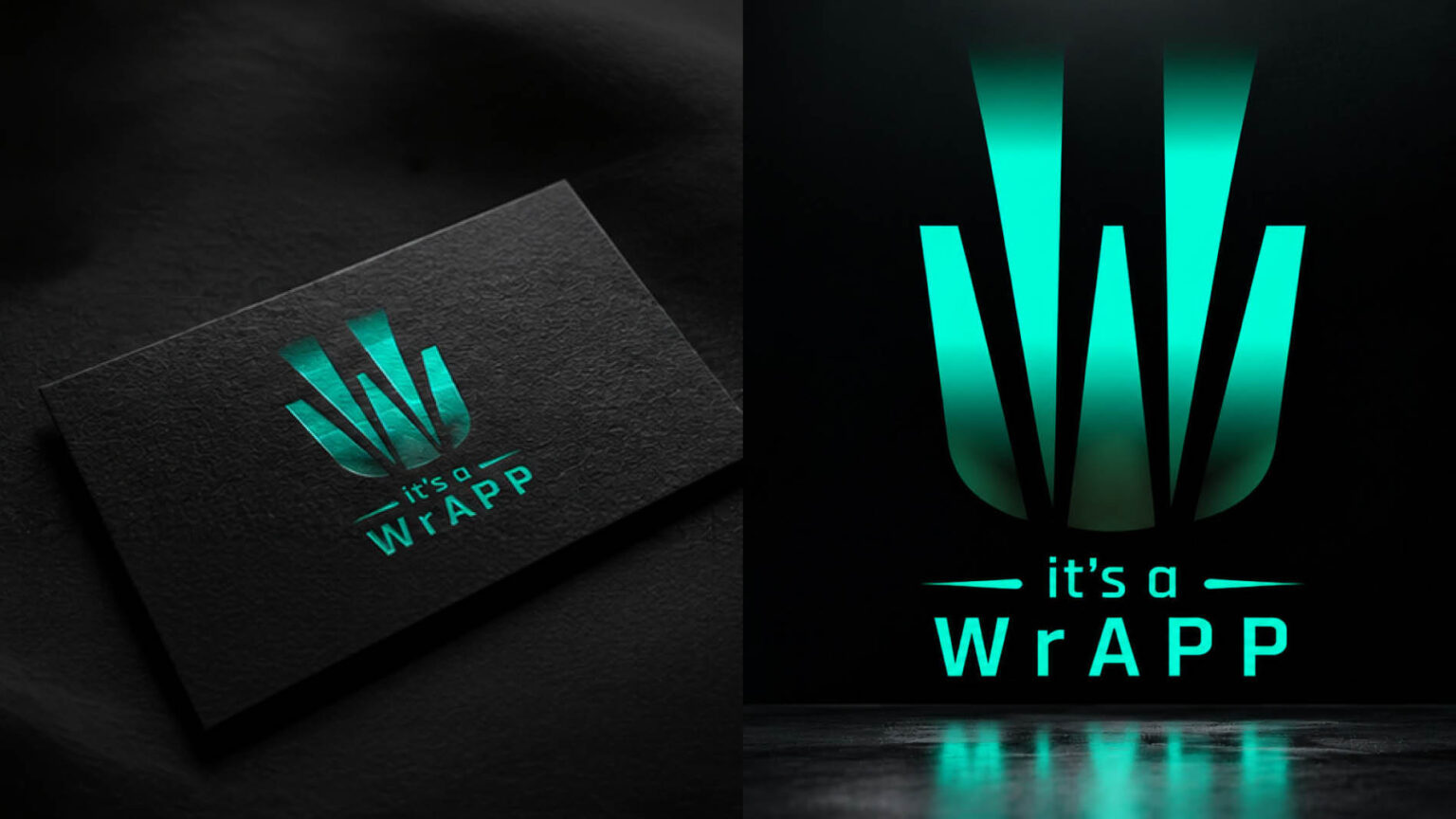 work It’s a Wrapp, identità visiva e app mobile